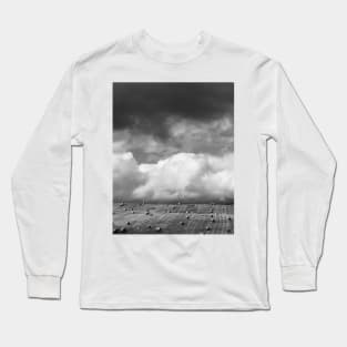 Bales in BW. Sicily Long Sleeve T-Shirt